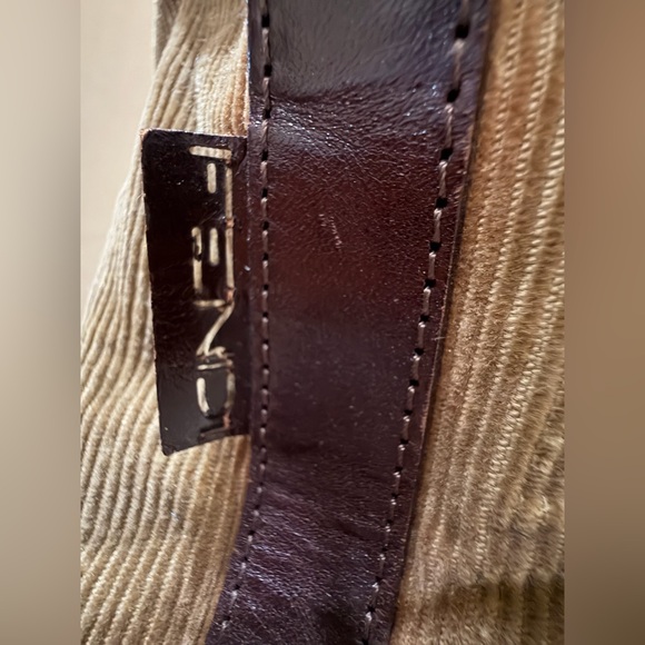 Fendi Corduroy Vintage Handbag -Please Read for Condition - Picture 4 of 12